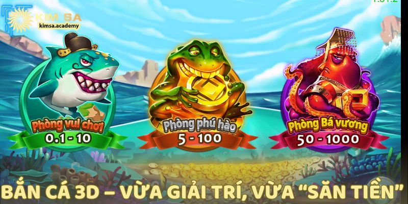 Bắn cá nơi vừa giải trí đã mắt, vừa có cơ hội săn thưởng mỗi ngày