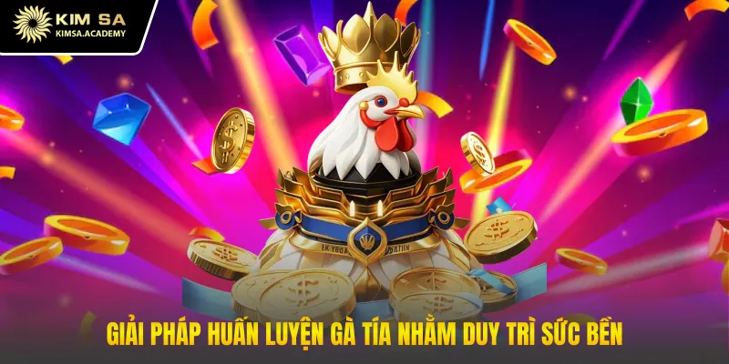 Giải pháp huấn luyện gà tía nhằm duy trì sức bền