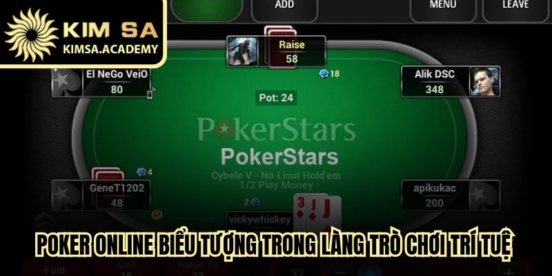 Poker online biểu tượng trong làng trò chơi trí tuệ đỉnh cao nhất